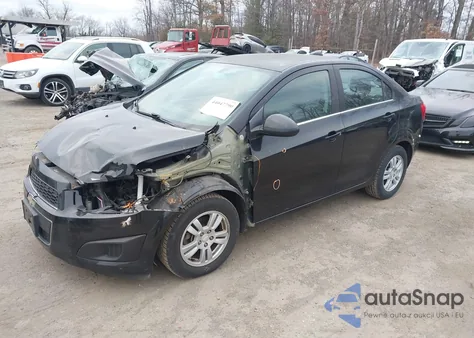 2015 Chevrolet Sonic Lt Auto z USA, uszkodzony, nr VIN 1G1JC5SH3F4163473